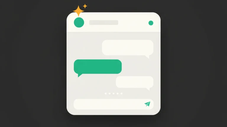 FloatMessage live chat panel with AI auto-reply